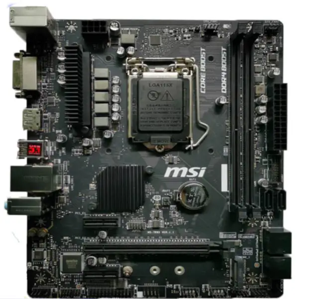 MSI B360M-S02 Základní deska LGA1151 DDR4 64GB Podporuje 8/9. generaci procesorů 9700KF 9900K M-ATX