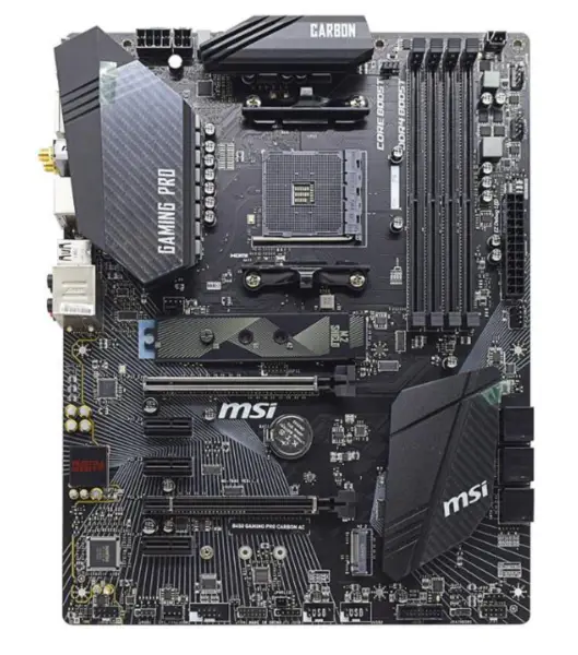 Základní deska MSI B450 GAMING PRO CARBON AC Socket AM4 DDR4