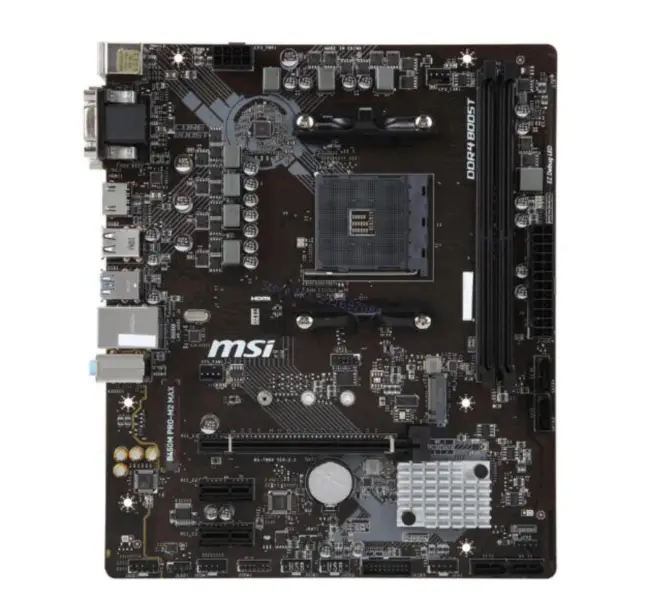 Základní deska MSI B450M PRO-M2 MAX DDR4 64GB HDMI M.2 USB 3.2