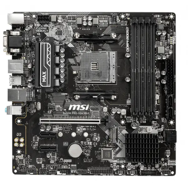 Základní deska MSI B450M PRO-VDH MAX DDR4