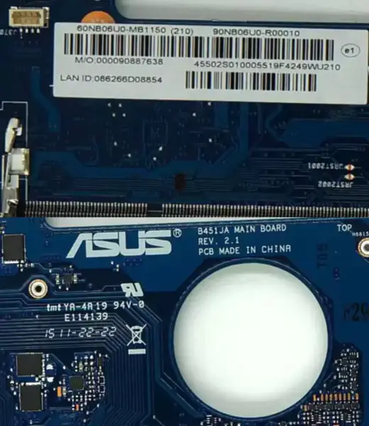 Základní deska ASUS B451J B451JA