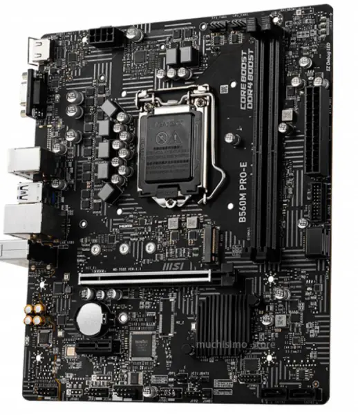 Základní deska MSI B560M PRO-E 64GB PCI-E 4.0 M.2 SSD Overlocking VGA USB3.2 Desktop Intel B560