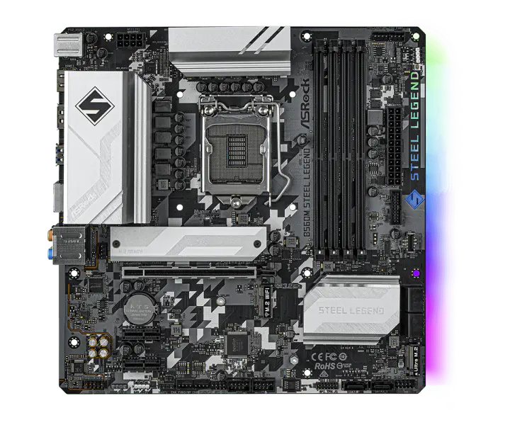 ASROCK B560M STEEL LEGEND Základní deska M-ATX Intel B560 128G LGA1200