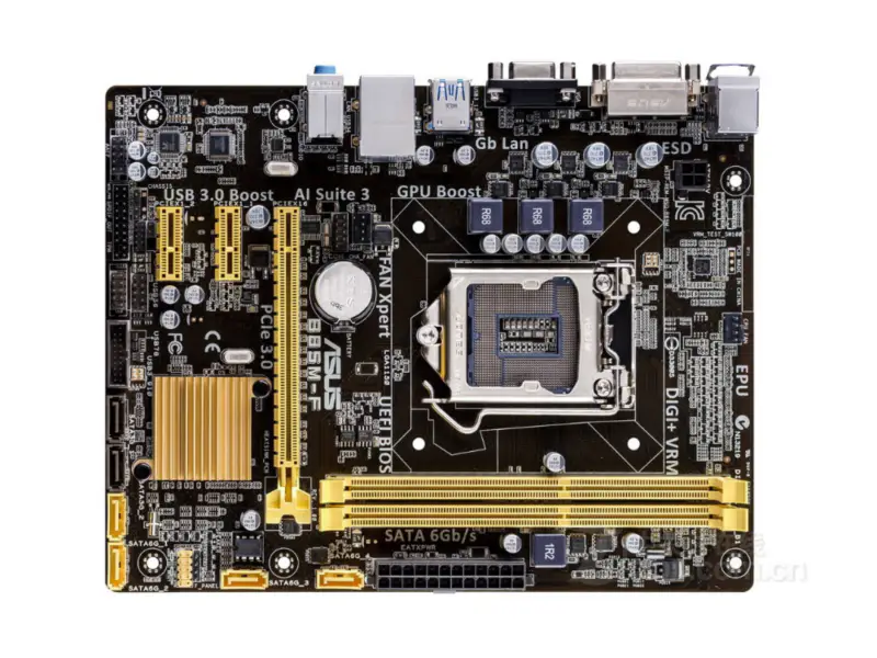 Asus B85M-F Základní deska pro stolní počítače B85 LGA 1150 i7 i5 i3 DDR3 16G SATA3 USB3.0 Micro-ATX