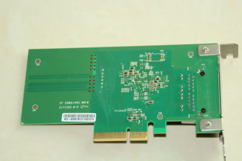 Broadcom BCM5718 VER:1.1 Dvouportová gigabitová síťová karta