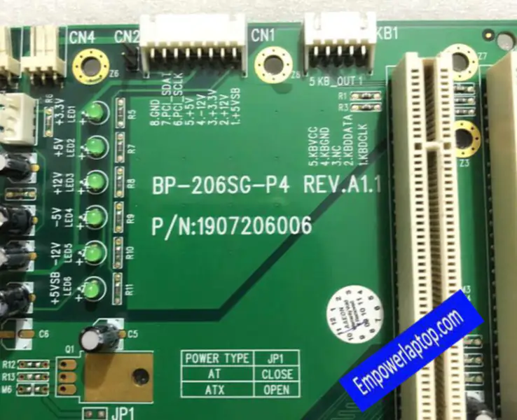 Průmyslová základní deska Aaeon BP-206SG-P4 REV.A1.1