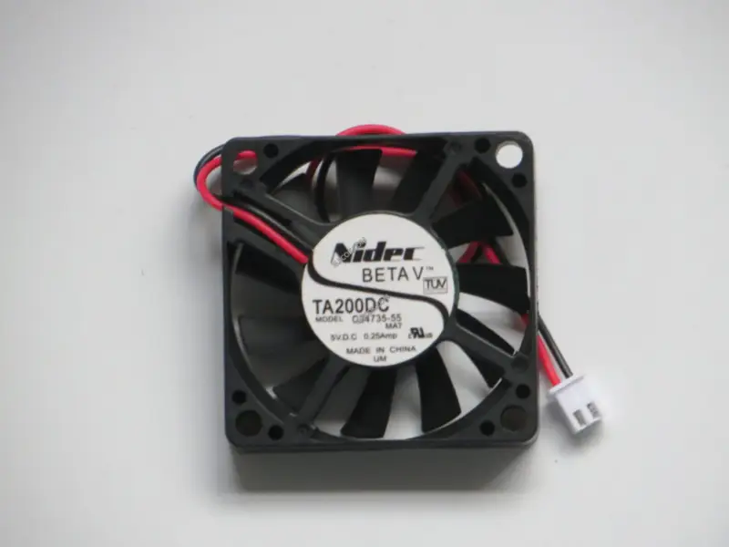 Nidec C34735-55 Serverový čtvercový ventilátor 2-Wire