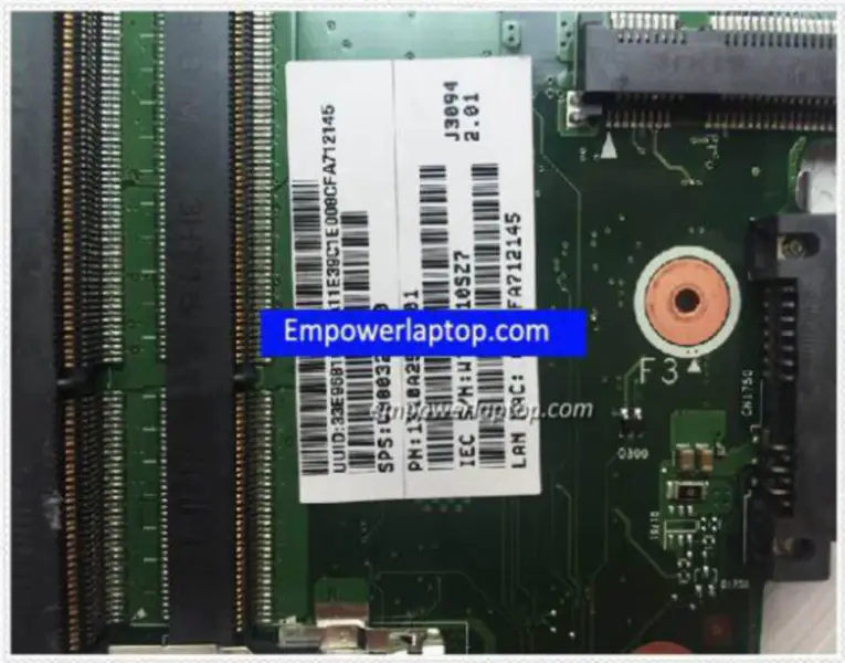 Toshiba BD10F-6060A2566201-MB-A02 Satellite V000325060 Základní deska