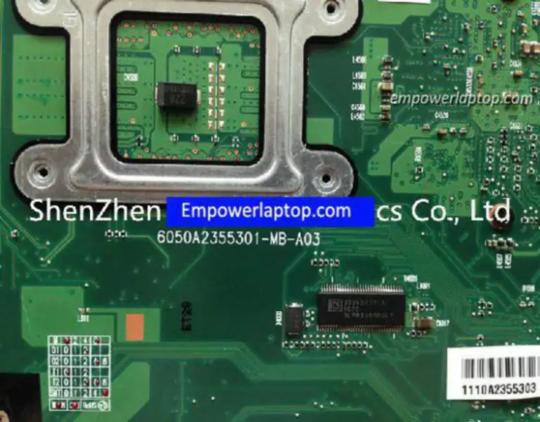 Toshiba C655 6050A2355301-MB-A03 obrázky. Základní deska