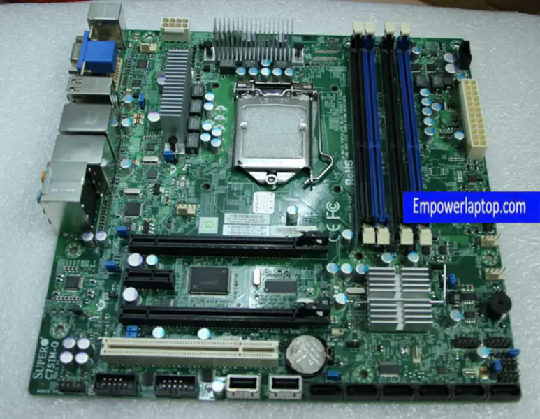 Serverová základní deska SuperMicro C7SIM-Q 1156-pin Duální síťová karta podporuje procesory I3 I5 I7 Xeon