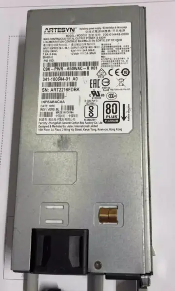 Napájecí zdroj C9K-PWR-650WAC-R