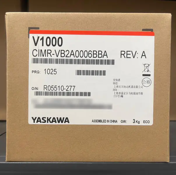 Měnič Yaskawa CIMR-VB2A0006BBA