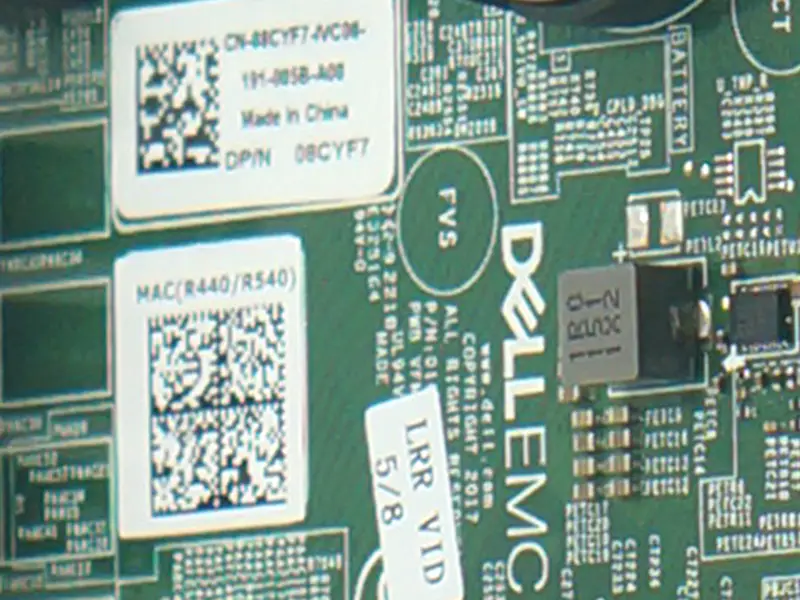 DELL R440 R540 N28XX NJK2F 8CYF7 CN-0N28XX CN-0NJK2F CN-08CYF7 základní deska