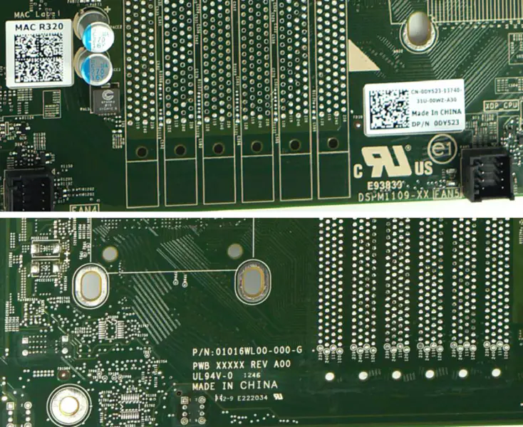 Dell 0DY523 DY523 CN-0DY523 serverová základní deska pro PowerEdge R320
