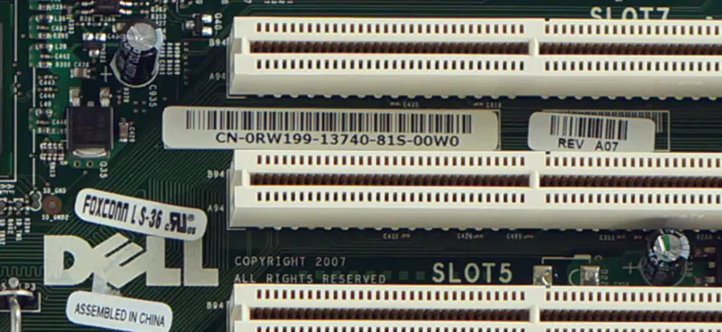 Dell RW199 0RW199 CN-0RW199 T7400 Základní deska pracovní stanice