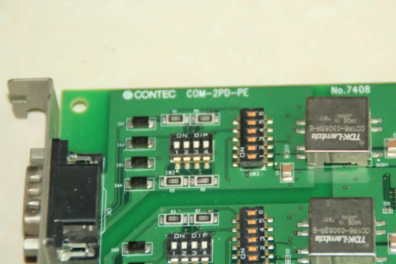 CONTEC COM-2PD-PE COM-2PD(PCI)H NO.7408 Průmyslová karta pro sběr dat Karta pro sběr dat