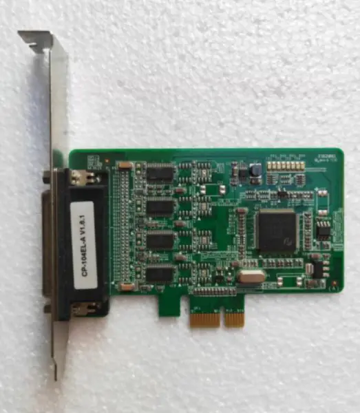 MOXA CP-104EL-A 4 sériové porty RS-232 2U s rámečkem PCI-E karta s více sériovými porty CP-104EL