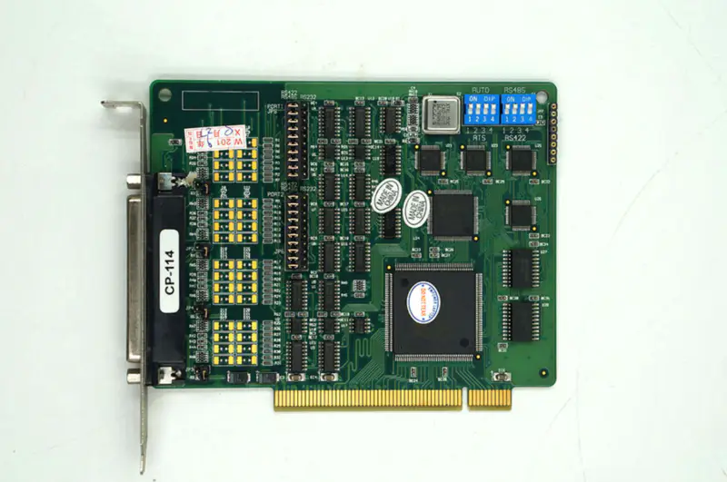 Moxa PCI Serial Cards CP-114 4portová průmyslová základní deska RS-232/422/485