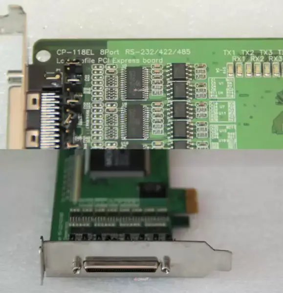 MOXA CP-118EL 8 PORT RS-232/422/485 PCIe SERIAL CARD průmyslová základní deska