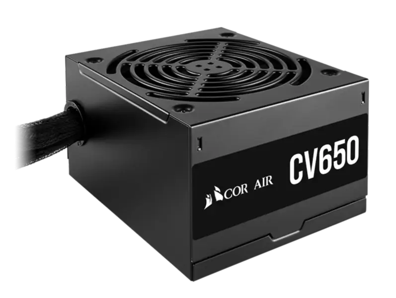 Cors Air Power Pc zdroj Cv650 650w Atx High Power Supply 80plus Low Noise Fan Rps0128