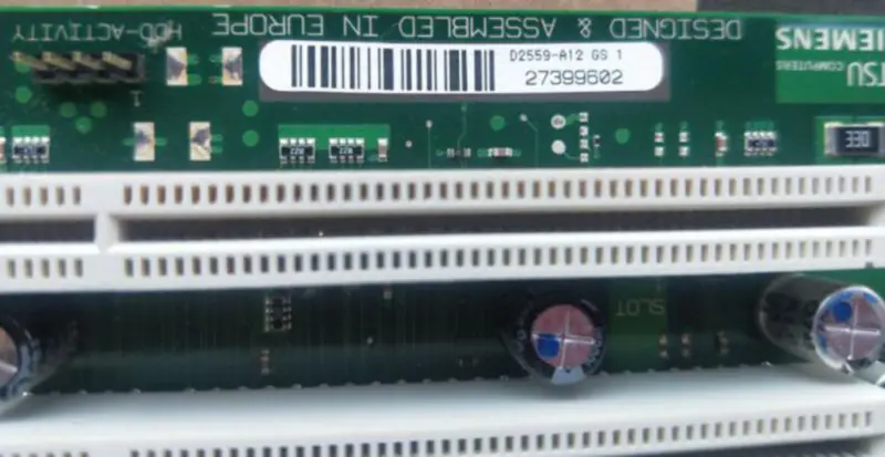 Fujitsu D2559-A12 GS 1 W26361-W1482-X-03 W1482-24-04-36 Průmyslová základní deska