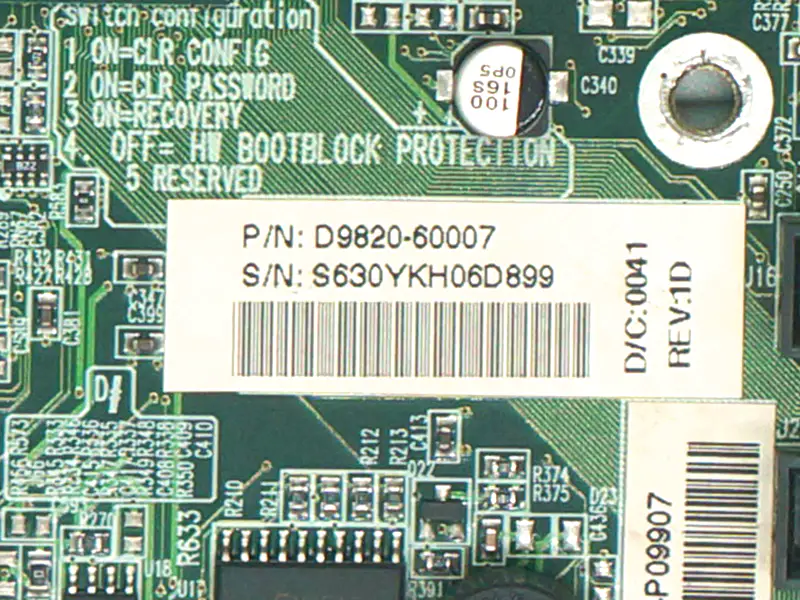 Základní deska HP D9820-60007
