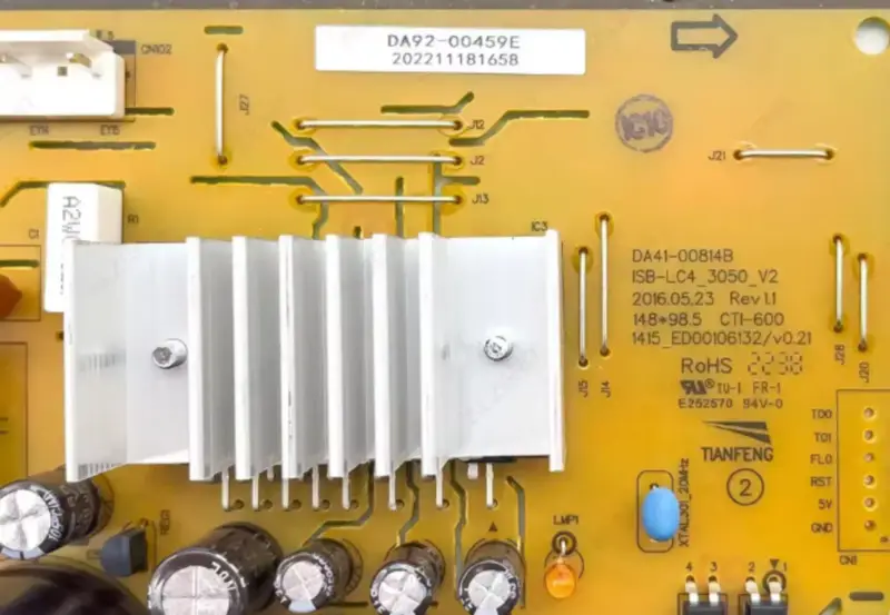 Řídicí deska chladničky Samsung DA92-00459E DA92-00459A PCB DA41-00814B DA41-00814C