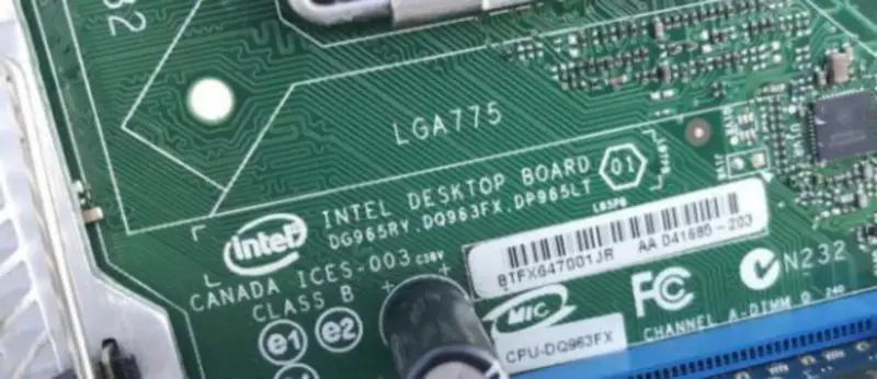 Průmyslová základní deska Intel DG965RY.DQ963FX.DP965LT podporuje dvoujádrový procesor DQ963FX DP965LT