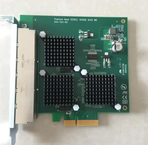 Síťová karta Diamond Head 12G6CC Gigabit Ethernet 6 portů PCI-E X4