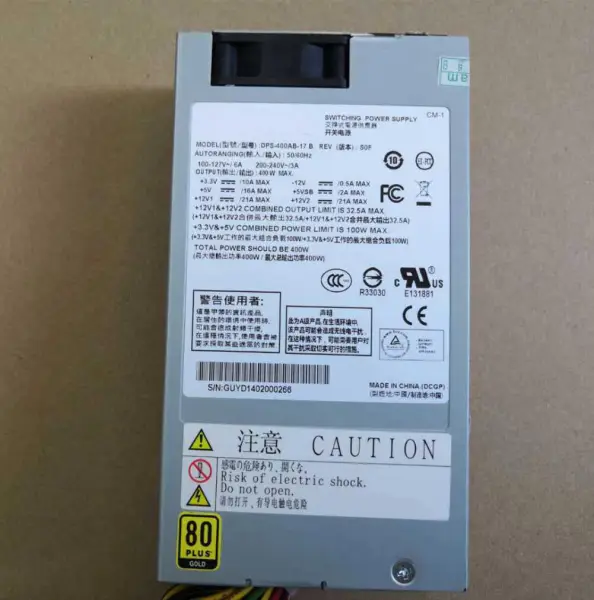 Napájecí zdroj Delta DPS-400AB-17 B