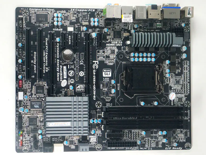 Základní deska Gigabyte GA-Z68X-UD3H-B3 Z68X-UD3H-B3 LGA1155 ATX