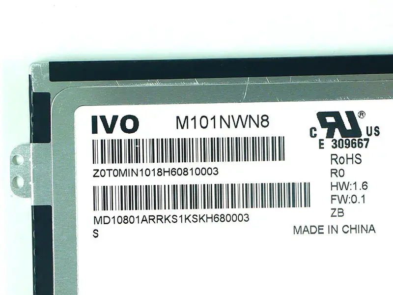 Lenovo M101NWN8 R0 N101BGE-L31 B101XTN01.1 Panel LCD obrazovky