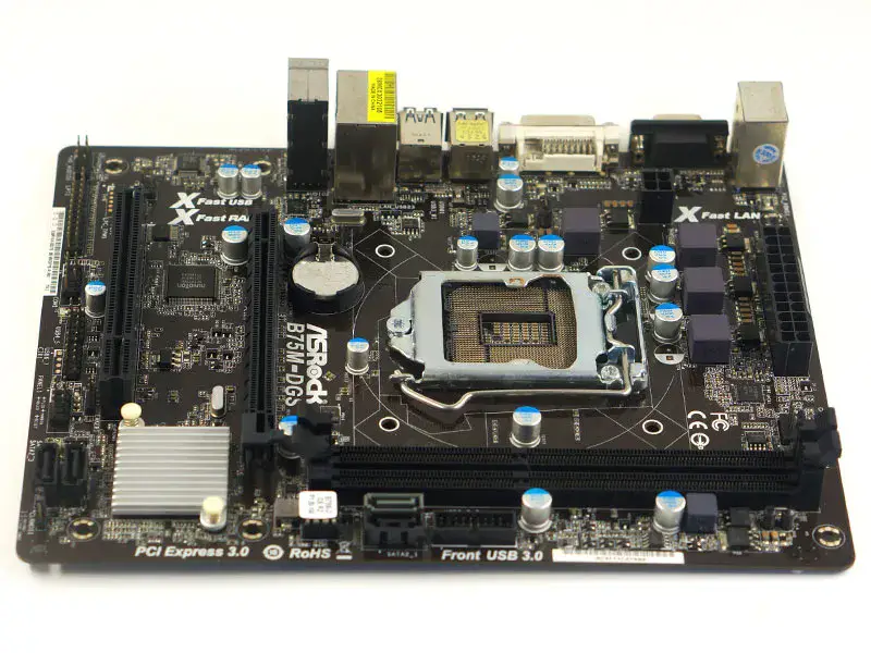 Základní deska Asrock B75M-DGS R2.0 B75 LGA 1155 Micro-ATX
