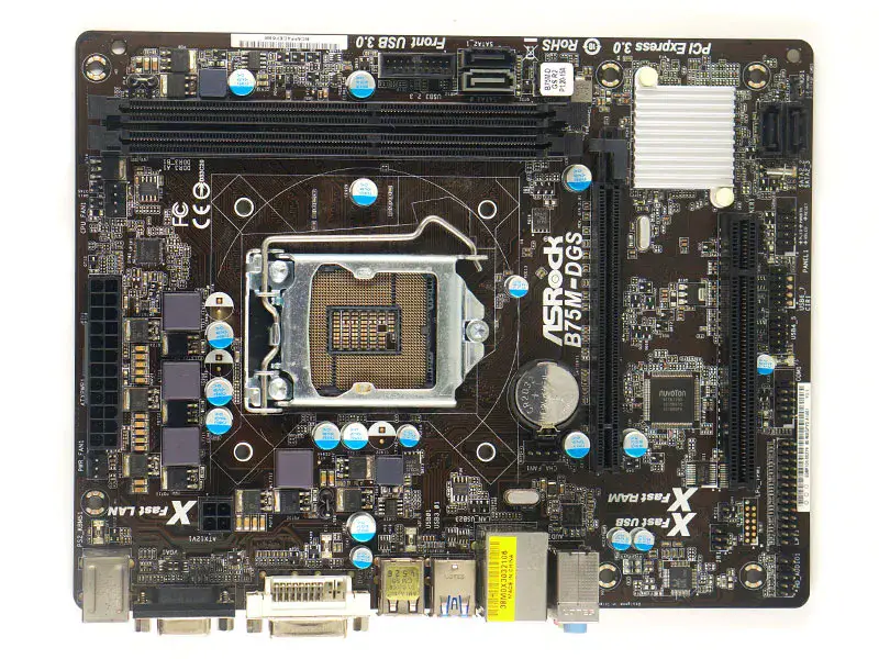 Základní deska Asrock B75M-DGS R2.0 B75 LGA 1155 Micro-ATX