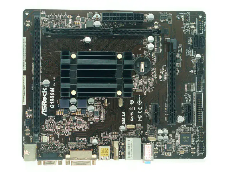 Základní deska Asrock Q1900M Integrovaný čtyřjádrový procesor J1900 DDR3