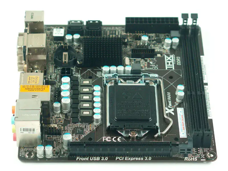Základní deska Asrock B75M-ITX LGA1155 i3 i5 i7 DDR3 16G
