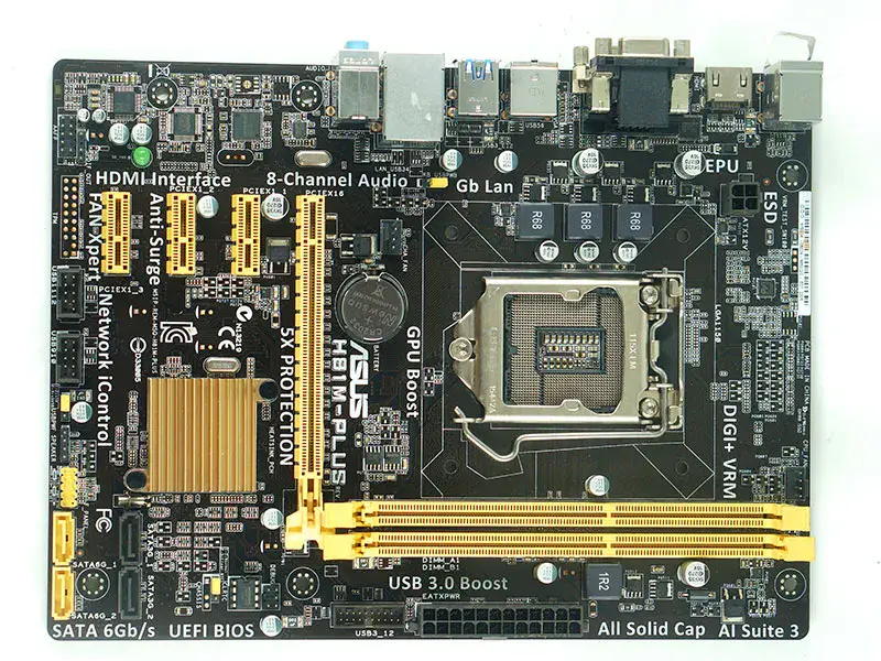 Základní deska Asus H81M-PLUS