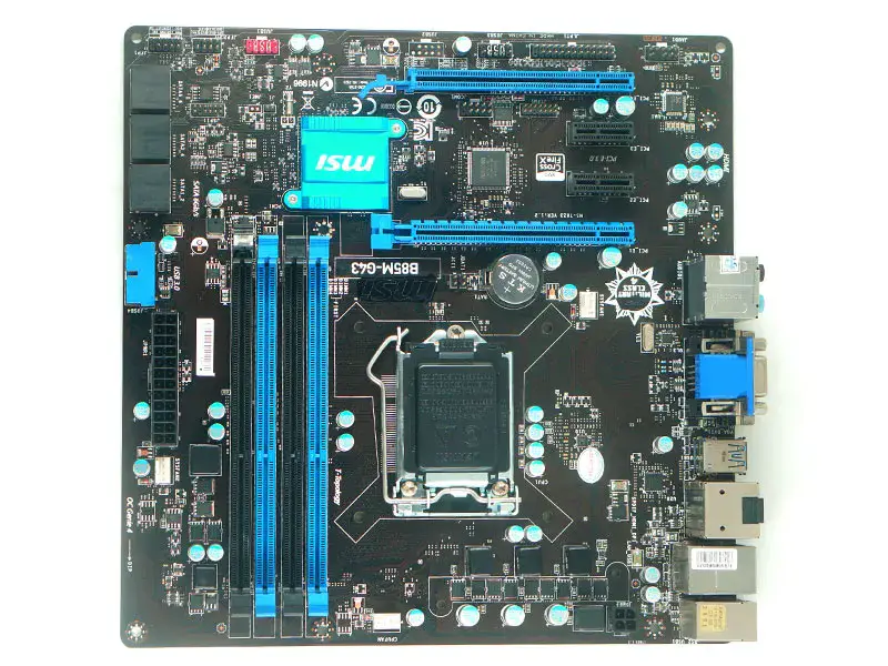 Základní deska MSI B85M-G43 LGA1150 DDR3 32GB M-ATX