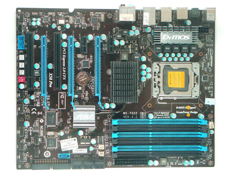 Základní deska MSI X58 Pro LGA 1366 24GB X58