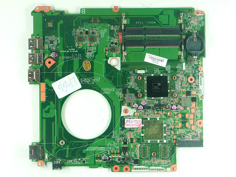 HP 809988-001 809988-501 809988-601 DAY22AMB6E0 E1-6010U DDR3 základní deska