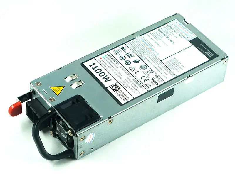 1100W stejnosměrný napájecí zdroj pro Dell R620 R630 R720 R730XD R520 NX3200 1100W 5G4WK Y1MGX E1100D-S0