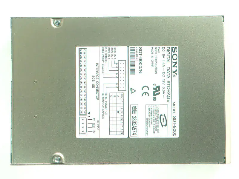 Ovladač pásky SONY SDT-9000 SDT-9000/NI