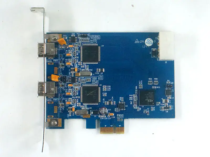 FWX2-PCIE10 Rev: 1.1 FWX2-PCIE10-2 1394 zachytávací karta