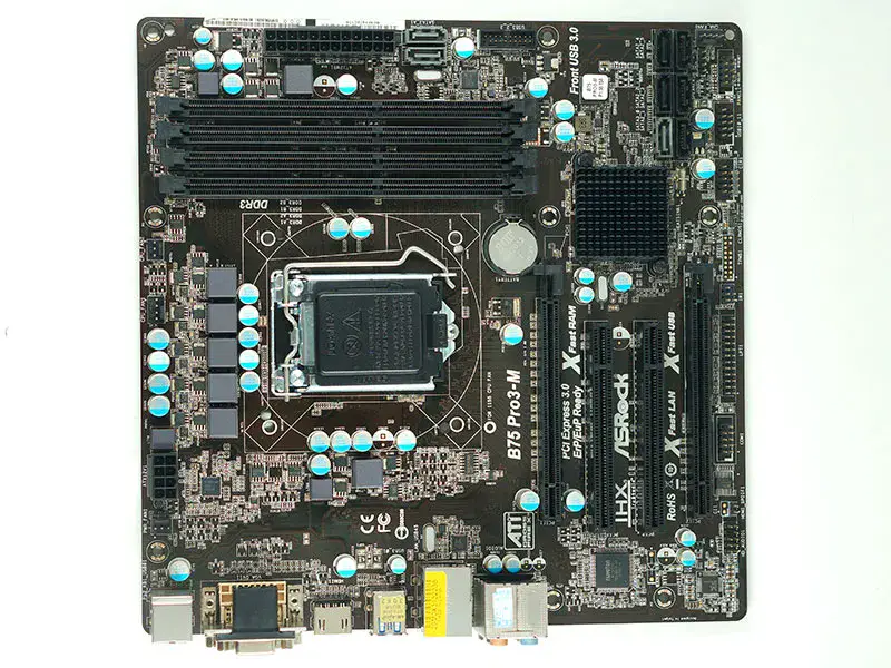 Základní deska Asrock B75 Pro3-M B75 LGA1155 Micro-ATX