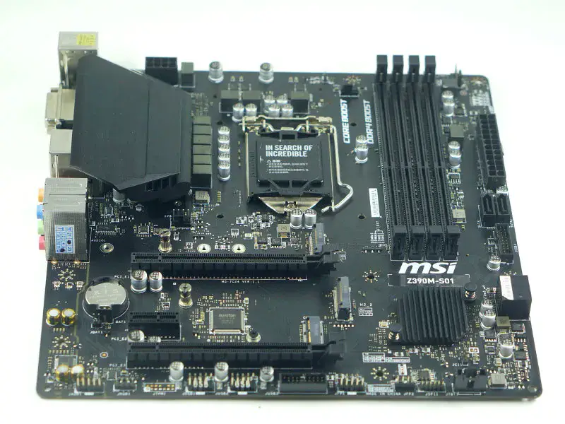 Základní deska MSI Z390M-S01 1151/DDR4 Z390 M-ATX