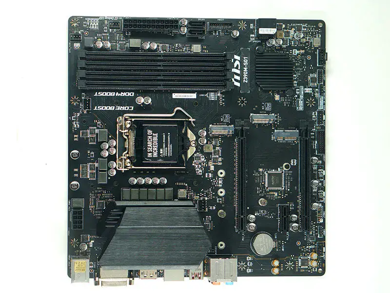 Základní deska MSI Z390M-S01 1151/DDR4 Z390 M-ATX