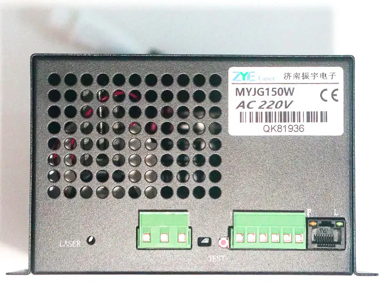 130-150W laserový zdroj CO2 pro laserové gravírování CO2 MYJG-150W