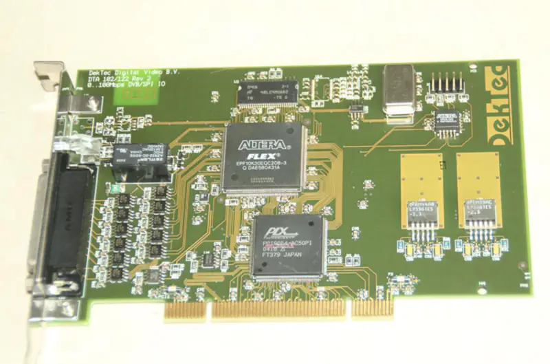DekTec Digital Video B.V. DTA 102/122 Rev 2 DVB/SPI IO