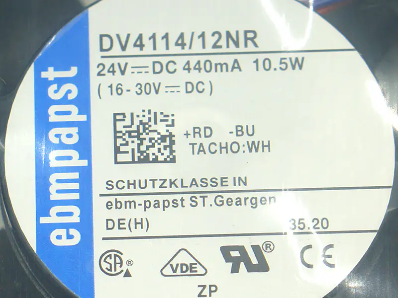 Ventilátor Ebmpapst DV4114/12NR
