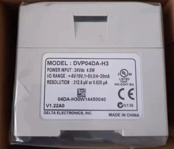DELTA DVP04DA-H3 PLC Module